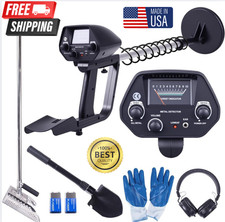 Professional Metal Detector for Adults - 5 Modes, Waterproof, Archaeology, Beach