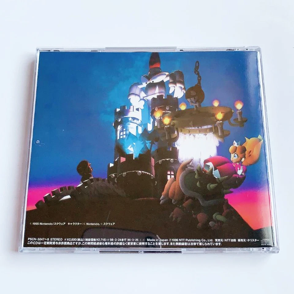 SUPER MARIO PRG ORIGINAL SOUND VERSION Soundtrack CD Game 1996 Japan Excellent - Immagine 2 di 4