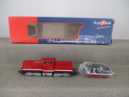 Tillig Spur TT 04586 Diesellok BR 114 626-5 der DR DC Analog in OVP | Condition: Gebraucht