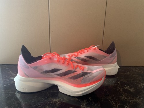 Adidas Adizero Adios Pro 3 "Pink Spark" Running Shoes Womens Sz 10 (ID3612) - Picture 7 of 9