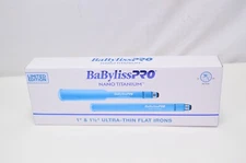 NEW BaByliss Pro Nano Titanium Ultra-Thin Flat Iron SET 1" & 1-1/2" BNTPP57UC