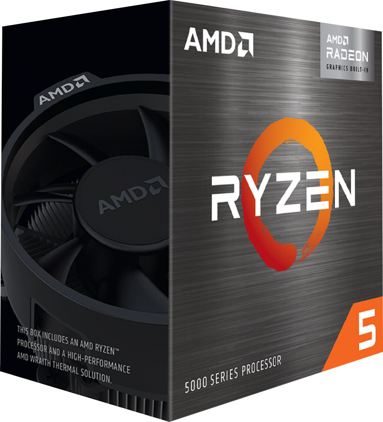 AMD Ryzen 5 5600G Processor (3.9 GHz, 6 Cores, Socket AM4) - 100 