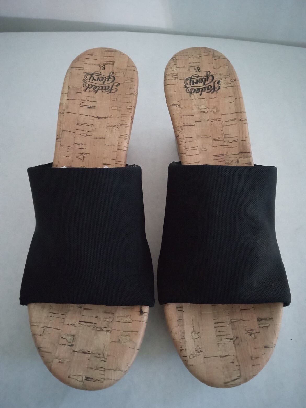 sandals platform women faded glory 8.5-image