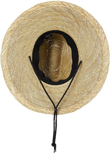 Sombrero De Paja Grande Para Hombre Estilo Tropical Playa Regalo 3 Tamaños - Picture 8 of 12