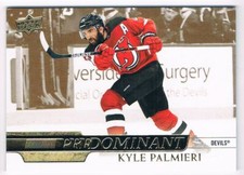 2020-21 UPPER DECK PREDOMINANT GOLD THICK KYLE PALMIERI NEW JERSEY DEVILS #PR-10