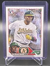 2023 Topps Holiday Baseball Estuery Ruiz H15 RC Oakland A’s NM-MT