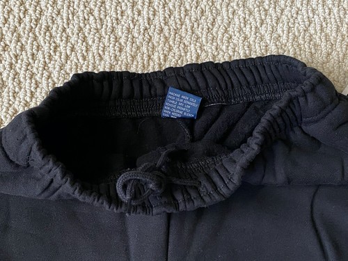 NWT Boy's VOS Solid Black Warm Heavyweight Sweatpants Pants SIZE L 14-16 ONLY - Picture 7 of 9