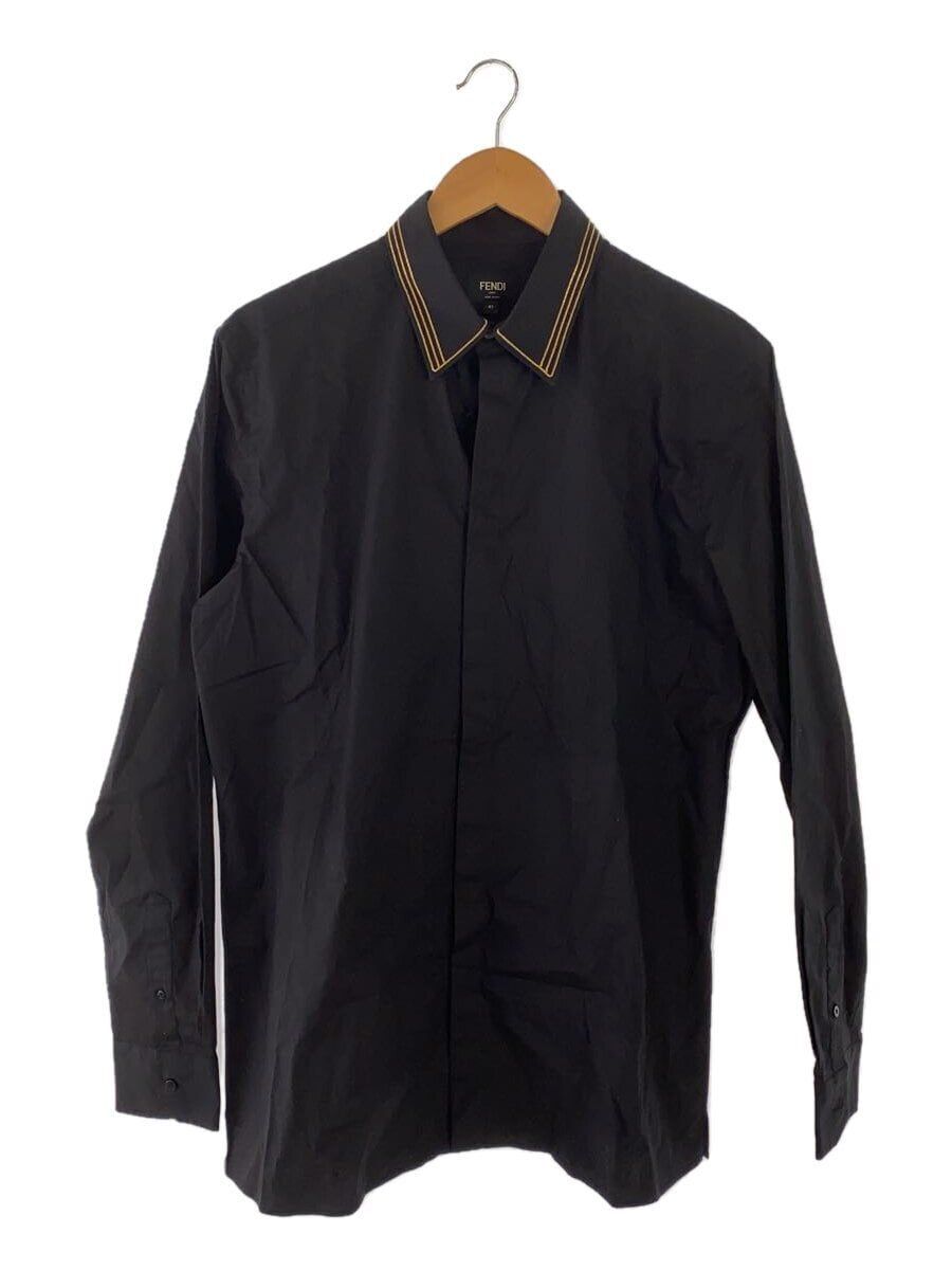 【クリーニング済】 FENDI アウター 40 FENDI long sleeve shirt 41 cotton Black FS0745 A9GY Used | eBay