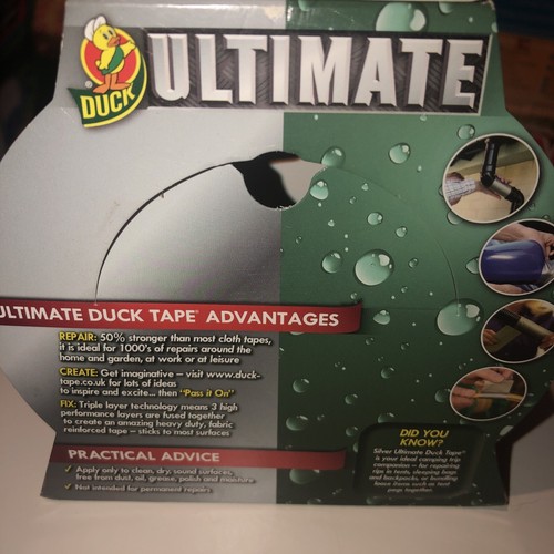 Duck Tape® Ultimate Heavy Duty Cloth Tape - 50mx25m - Picture 3 of 3