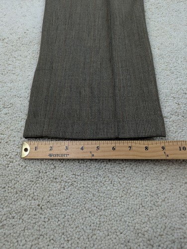 Traje Evan Picone Para Hombres 40R 32x30 Tostado Lana A Cuadros De Colección 2 Piezas Hecho en EE. UU. 2 Btn - Imagen 18 de 24