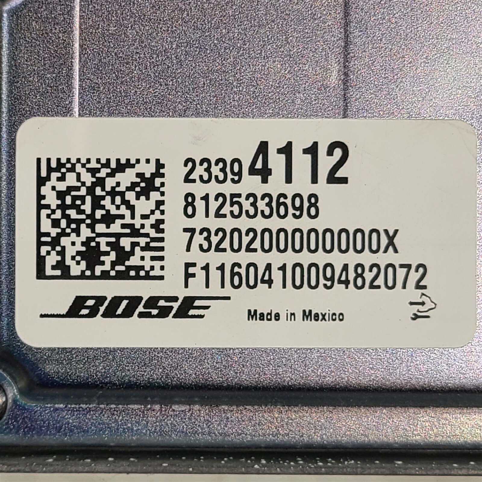 2016 Camaro Ss Bose Amp Audio Amplifier 23394112 Aa7157 | eBay