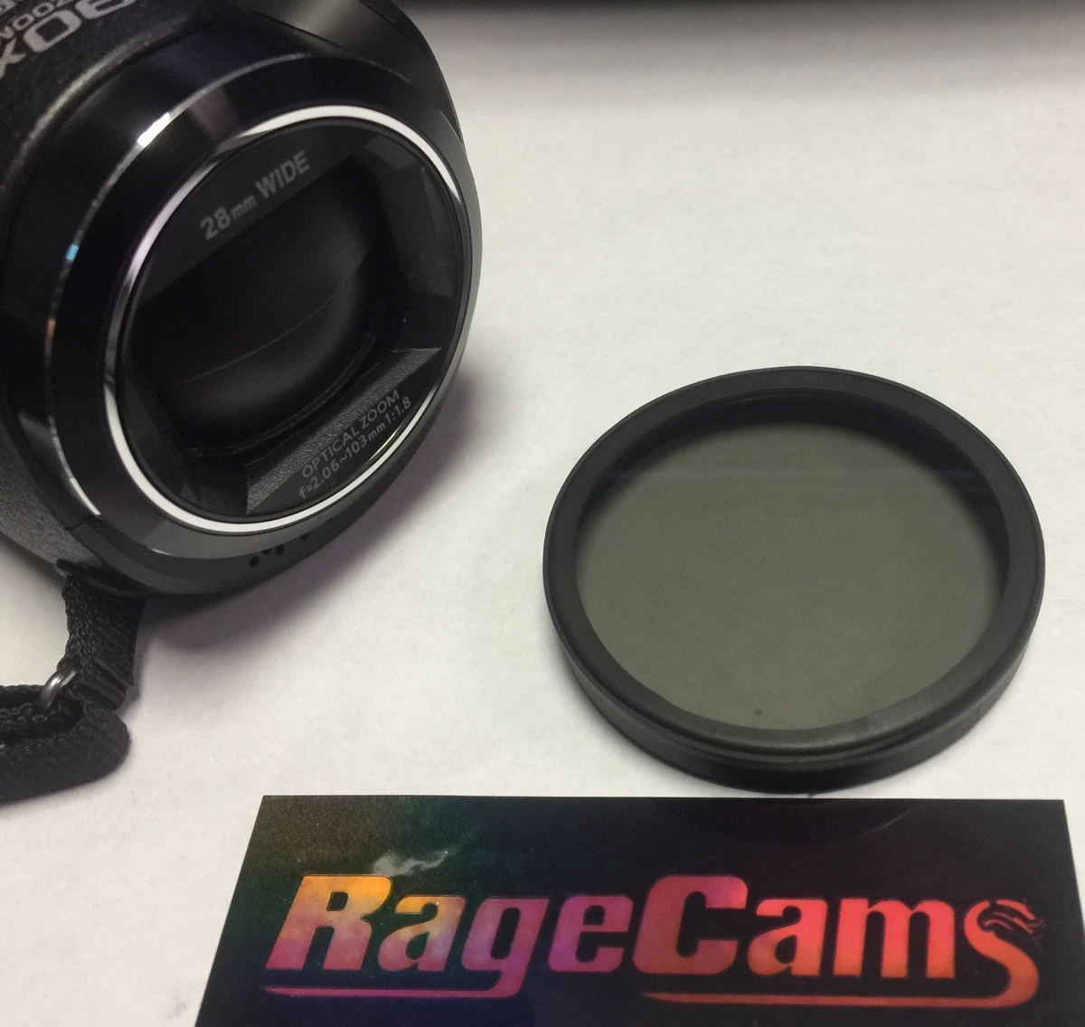 950nm X-Ray Vision Night Shot Lens Filter for Panasonic HC-W580 W850 HDR  Camera | eBay