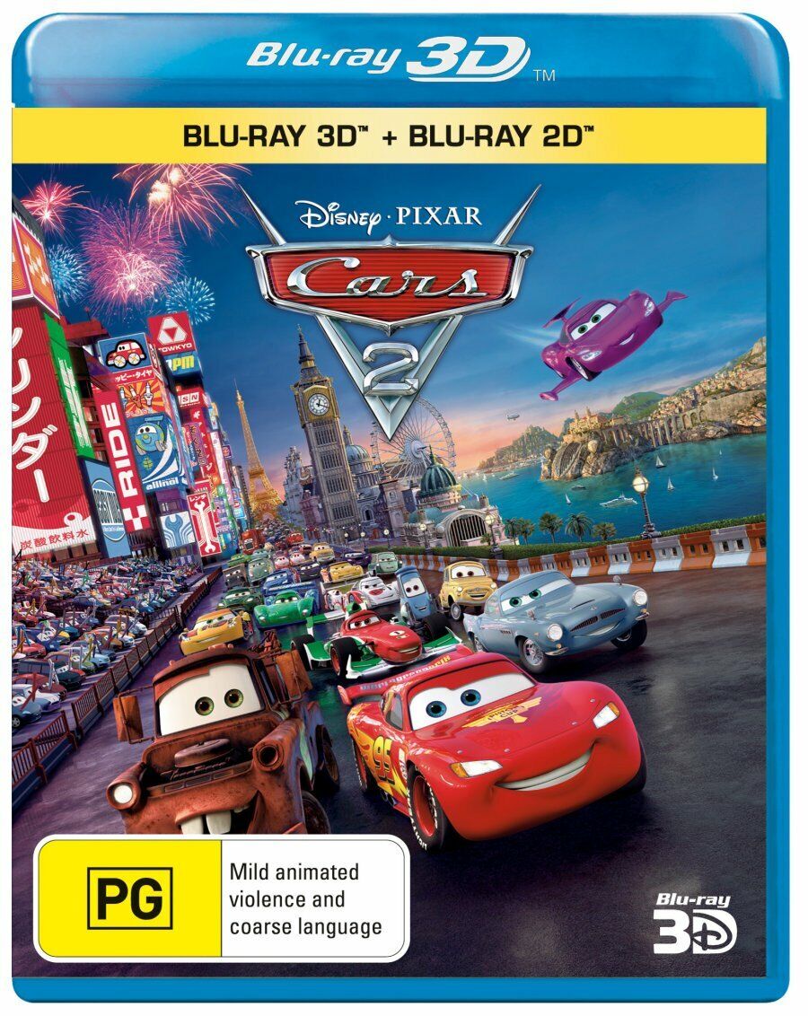 Cars 2 [Blu-ray 3D/Blu-ray/DVD]