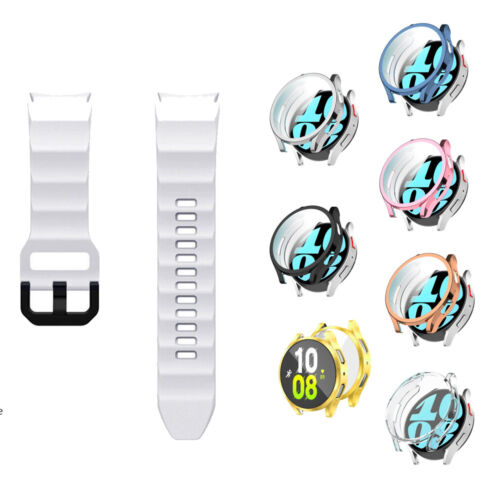 Case With Watch Band Strap For Samsung Galaxy Watch 6 40/44mm Classic 43/47mm - Picture 19 of 25