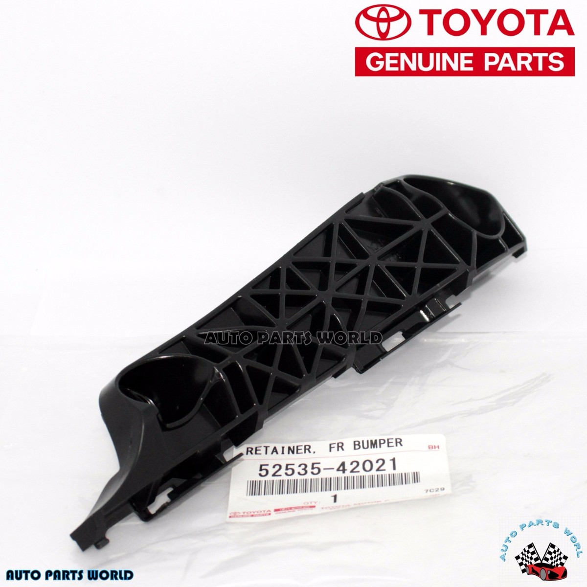 GENUINE TOYOTA 06-12 RAV4 RIGHT PASSENGER FRONT BUMPER SIDE