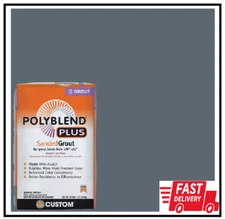 Polyblend Plus #645 Steel Blue 25 lb. Sanded Grout NEW