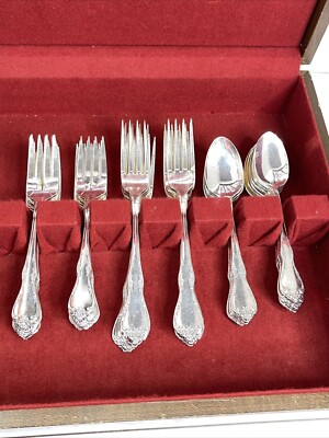 Vintage ONEIDA COMMUNITY Fredericksburg 1968 silver plated