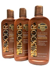3 banana boat indoor tanning lotion 8oz scuffed bottle