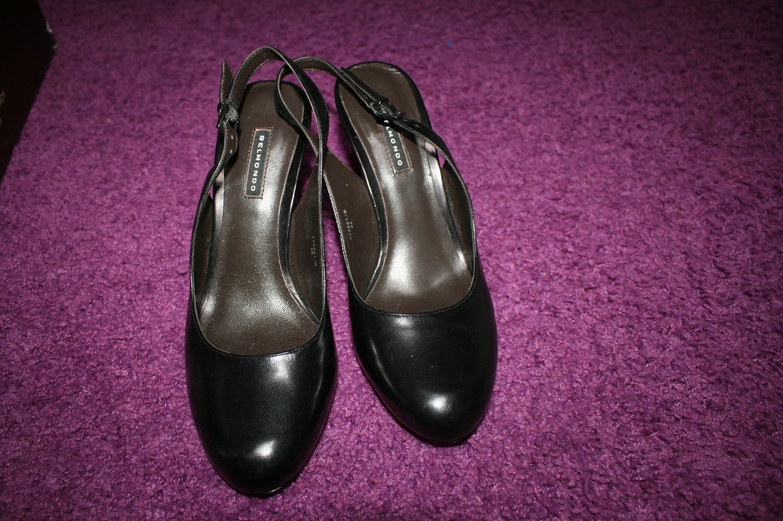 Slingback Pumps Gr. 36 Leder Belmondo Slingback Pumps Pumps Pumps Gr. 36 Leder Belmondo 4aeb17