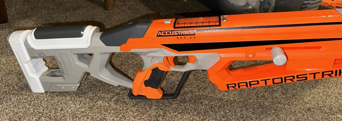 おもちゃ雑貨worksshop NERF Accustrike Rapto Nerf N-Strike Elite Accustrike Series Raptorstrike Walmart
