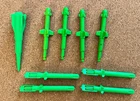 Vintage 1990 GI Joe Cobra Hammerhead vehicle Green Missile lot of 9 parts