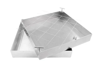 KTC TEC Schachtabdeckung Edelstahl SAP-50/5E Schachtdeckel auspflasterbar 500x500