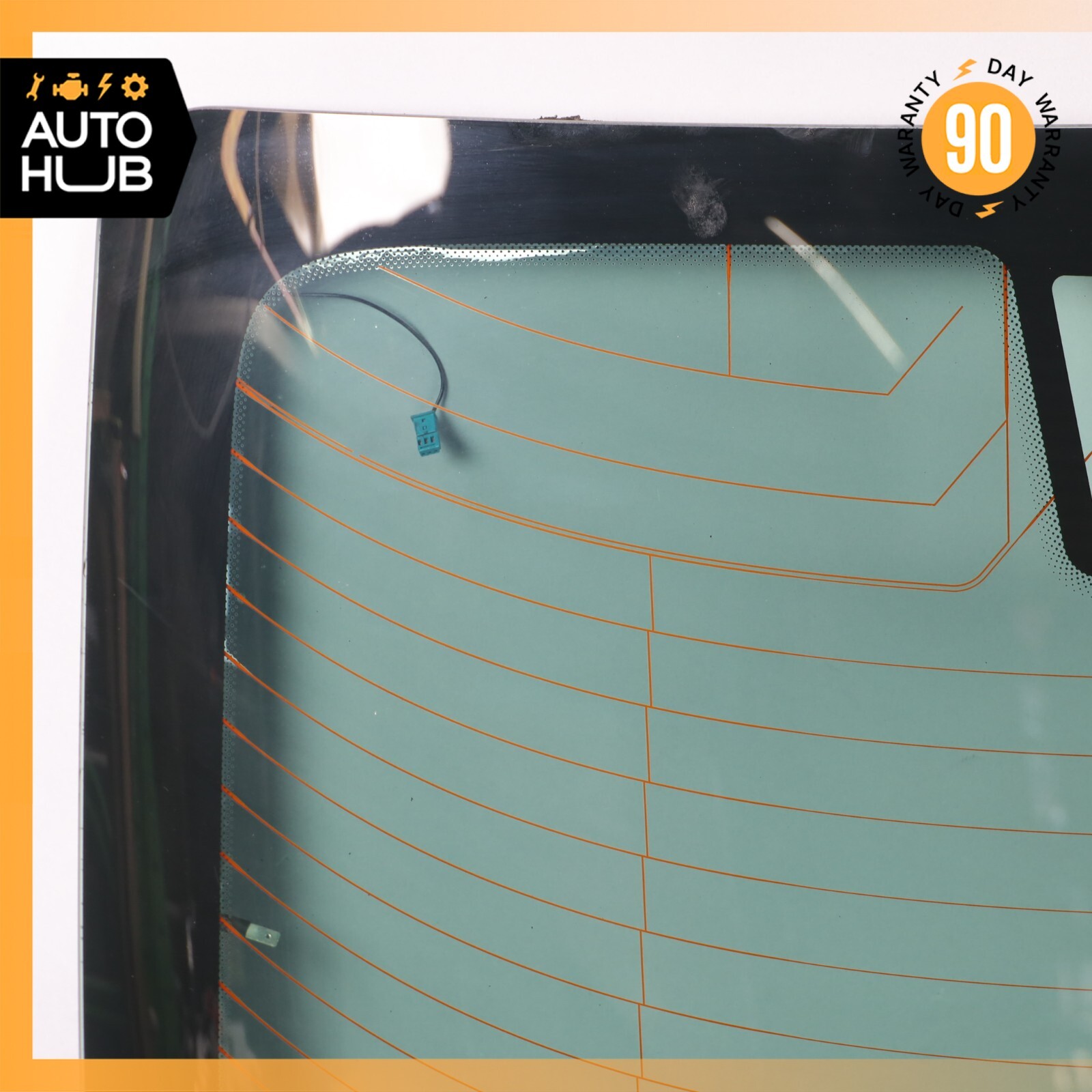 08-18 Maserati GranTurismo M145 Rear Windshield Wind Shield Back Glass OEM
