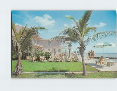 #ad Postcard Sirocco Apartments amp; Hotel Hollywood Beach Florida USA $4.95
