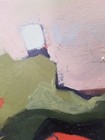 Modern Abstract Original Oil Painting Titled Brightside Collect Fine Art 8x8 — photo 3
