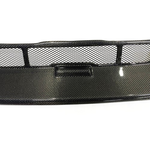 For Honda CR-V 1997-2001 Carbon Fiber Car Front Bumper Grille Grill - Picture 8 of 9