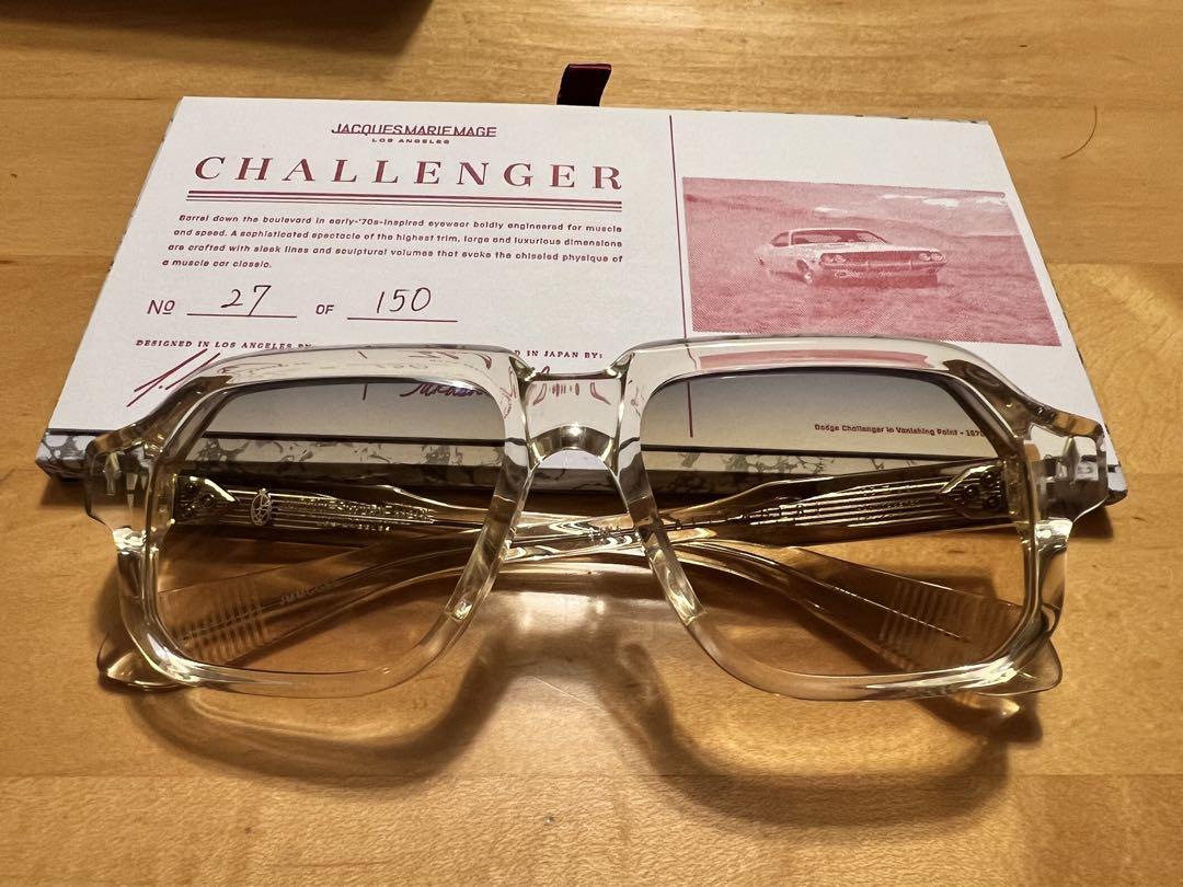 JACQUES MARIE MAGE CHALLENGER BEIGE SUNGLASSES LIMITED TO 150 
