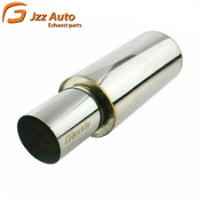 1pc 3 Id 5 Od Great Sound Straight Exhaust Muffler 6 Body Resonator