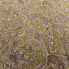 Cotton Fabric Peter Pan Fabric  Mauve Purple Paisley 2yd x 44 Quilt Craft
