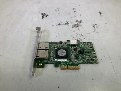 Dell Broadcom Dual Port PCIe 1G Gigabit Network Adapter Card 0F169G - NG Q4D