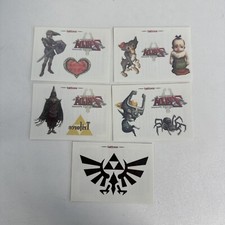 5-PACK Zelda Twilight Princess tattoo set NEW Mini sheets 1-5 All G