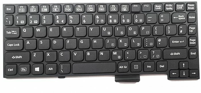Panasonic Toughbook CF-54 CF-33 TASTATUR N2ABZY000474 - UK (NACHGEDRUCKT)