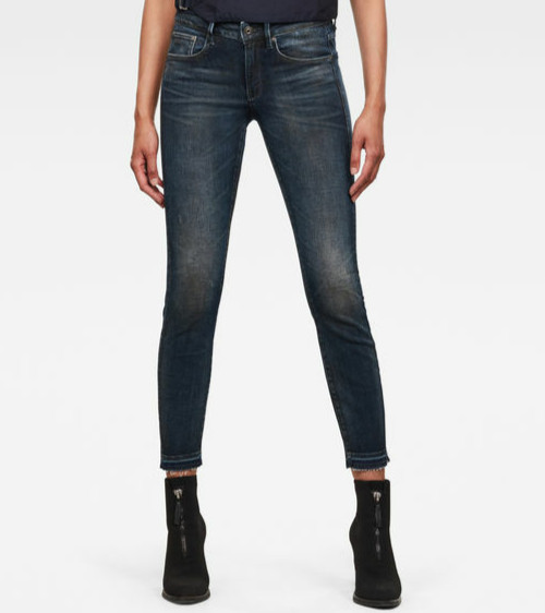 G-Star Raw Skinny Jeans Womens Ripped Edge Ankle 27/32 BNWT £105 Antic Nebulas