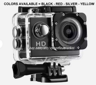 Waterproof 4K Action Sport Camera 20 MP Recorder HD 1080P Camcorder Video 170°