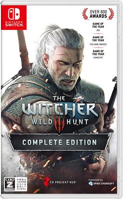 The Witcher 3 Wild Hunt Complete Edition Nintendo Switch RPG Game