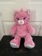 Sparkly Light Pink Cat Princess Build A Bear
