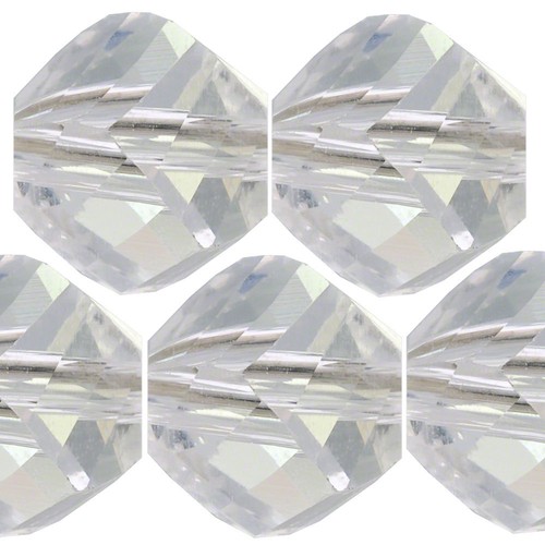 52x Kristal Perle 5020 'Twist' Ø 8mm Wahl 7 Farben - Bild 3 von 15