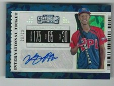 2019 Contenders Draft Picks Kevin Alcantara /23 Auto Autograph Cracked Ice