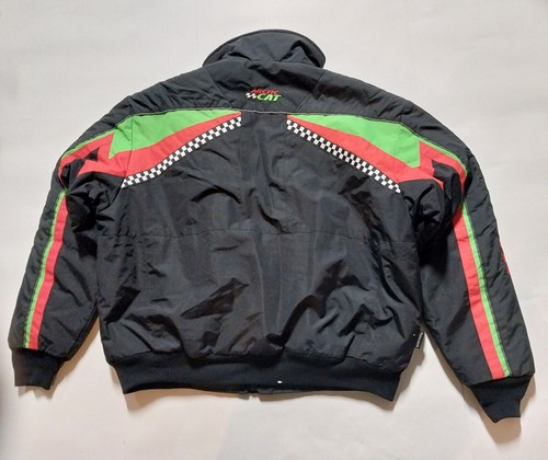 Arctic Cat Snowmobile Winter Jacket Black Green Red - Bild 2 von 20