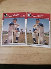 2023 Donruss Retro Reverse Image Variation and Base#282 Duke Snider Dodgers