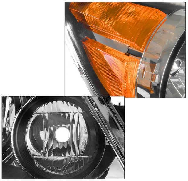 For 08 09 10 Honda Odyssey Minivan Replacement Headlights Headlamps