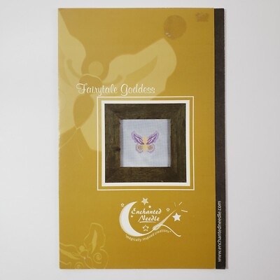 Enchanted Needle Fairytale Goddess Counted Cross Stitch Pattern Chart Butterfly