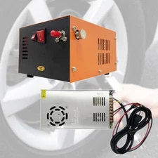 Electric Vehicle Mounted Air Pump PCP Air Compressor Digital  4500psi 12V/110V