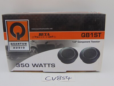 Quantum Audio by DB Research: QB1ST 1'' Component Tweeters 350 Watts New Beta