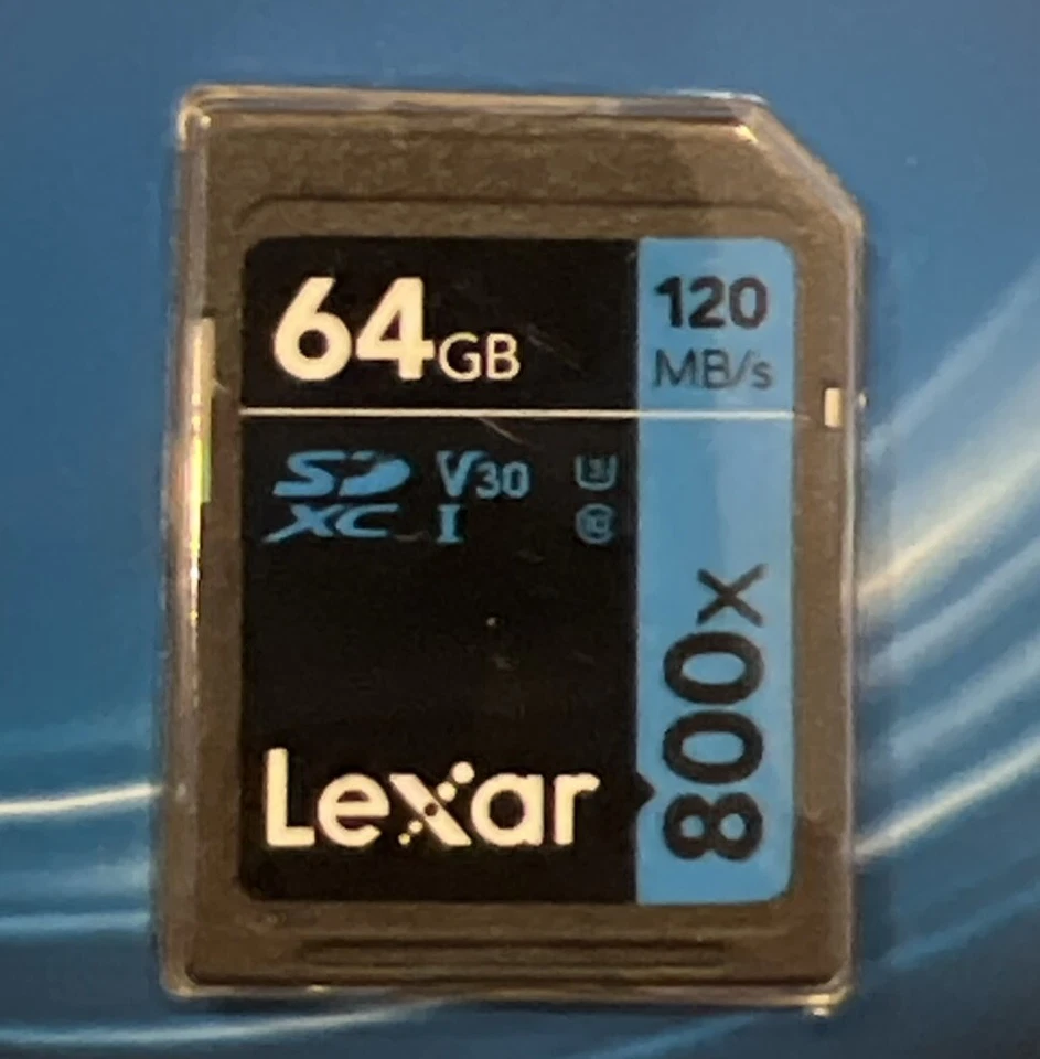 Lexar 64GB High-Performance 800x UHS-I SDXC Class 10 Memory Card - Image 4 of 4
