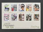 ISLE OF MAN 2020 FDC MITCH MURRAYS TOP TEN FIRST DAY COVER DOUGLAS PMK